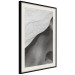 Wall Poster Sand Dunes - black and white composition with sandy waves in the middle of the desert 115239 additionalThumb 3