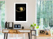 Wall Poster Saturn - lord of moons and English text against a black space backdrop 116739 additionalThumb 2