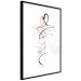 Poster Tangled Passion - abstraction in waves shaped like human silhouettes 119039 additionalThumb 13