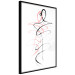 Poster Tangled Passion - abstraction in waves shaped like human silhouettes 119039 additionalThumb 10