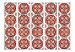 Room Divider Screen Dance of Red Lines II (5-piece) - ethnic Zen-style pattern 124039 additionalThumb 3
