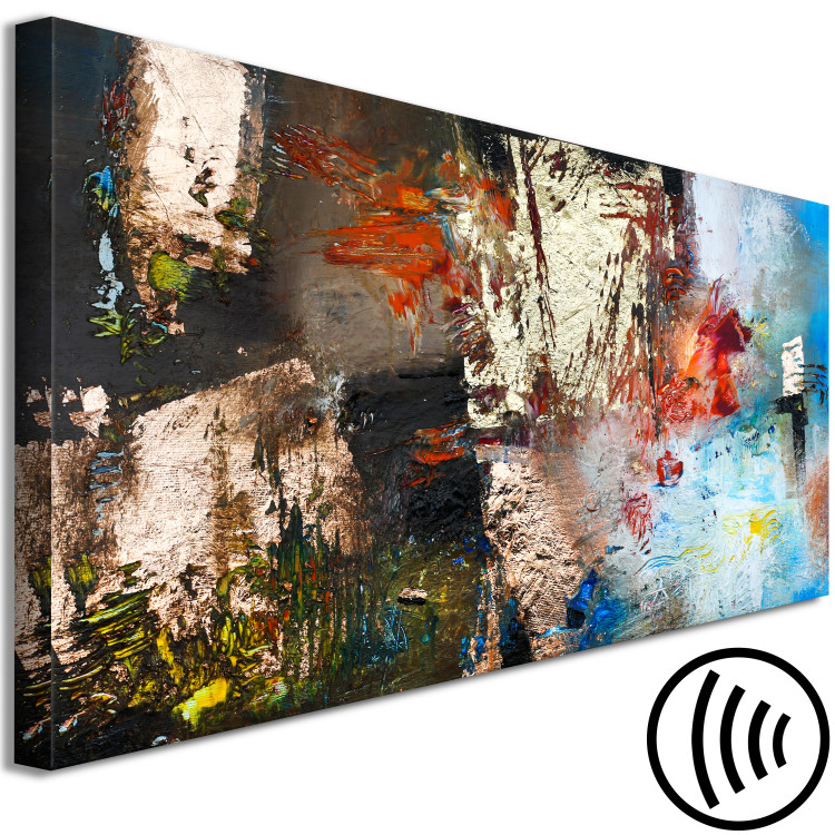 Canvas Print Happy Abstraction (1 Part) Narrow 125039 additionalImage 6