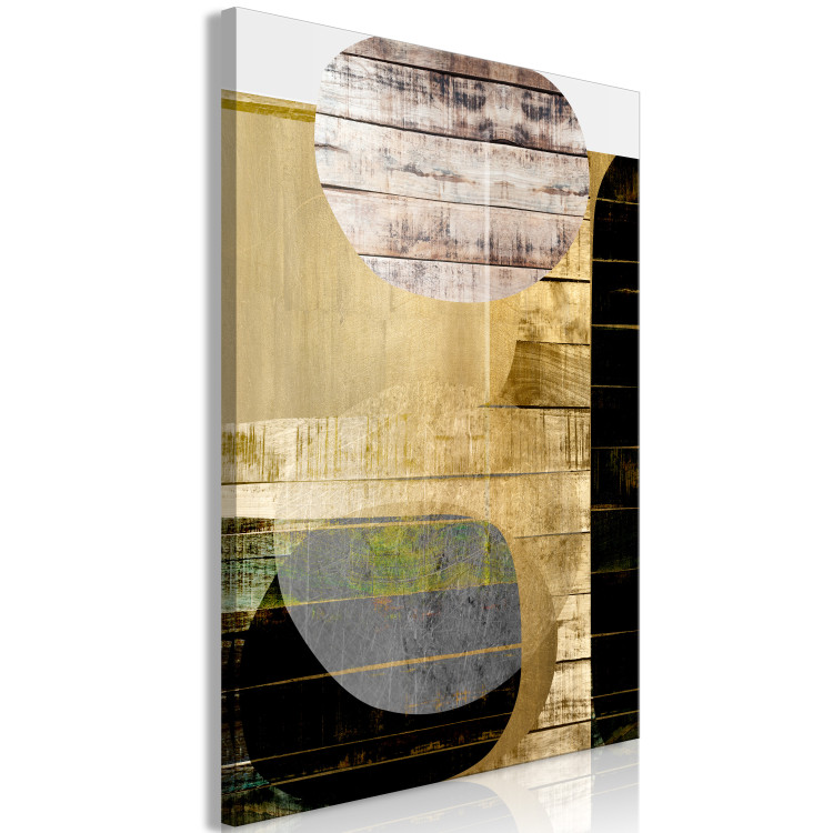 Canvas Print Abstract Construction (1 Part) Vertical 125239 additionalImage 2