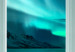 Canvas Print Aurora Polar and white columns - architecture on night sky background 125339 additionalThumb 4
