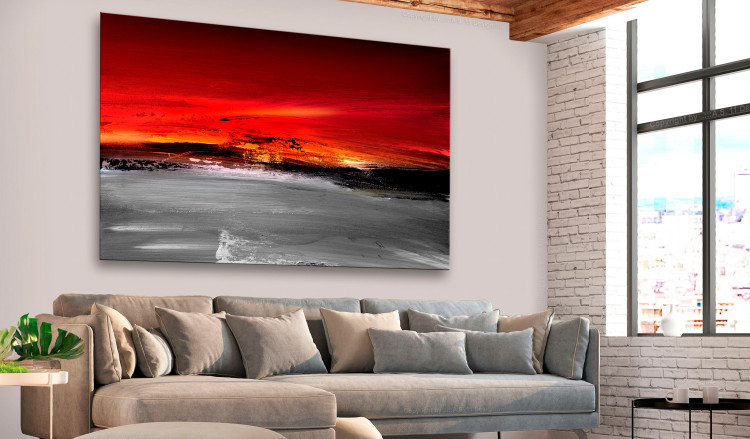 Large canvas print Crimson Landscape [Large Format] 125639 additionalImage 5