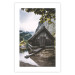 Wall Poster Mountain House - dark wooden cabin against a forest and mountain landscape 126839 additionalThumb 25