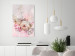 Canvas Melancholic Pink (1-part) vertical - flower in shabby chic style 127539 additionalThumb 3