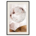 Poster Sunny Spots - abstract texture of white circle on light background 127839 additionalThumb 19