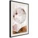 Poster Sunny Spots - abstract texture of white circle on light background 127839 additionalThumb 3