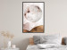 Poster Sunny Spots - abstract texture of white circle on light background 127839 additionalThumb 4