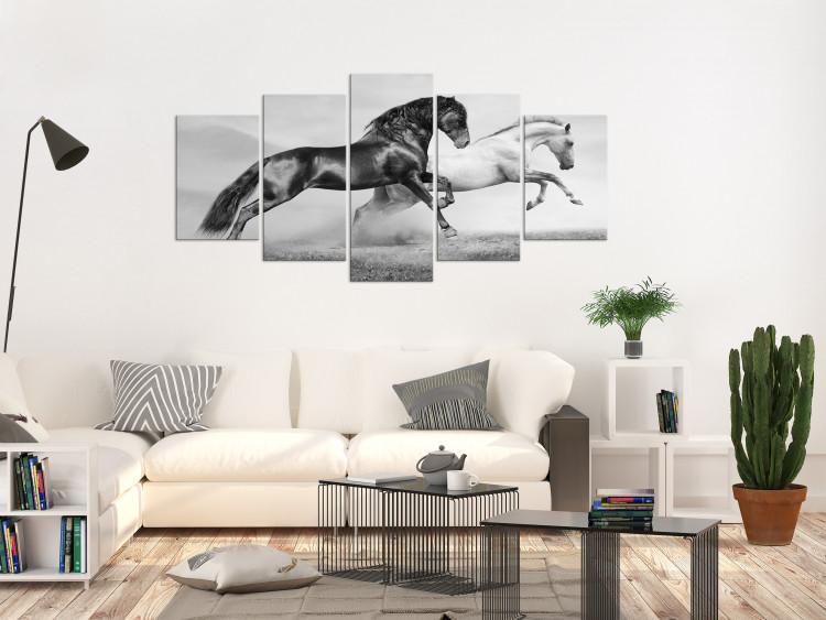 Canvas Print Chase (5 Parts) Wide 129139 additionalImage 3