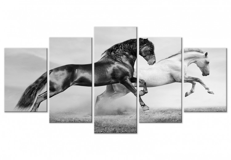 Canvas Print Chase (5 Parts) Wide 129139