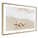 Poster Vacation Souvenir - beach landscape with scattered stars on the sand 129839 additionalThumb 9