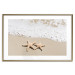 Poster Vacation Souvenir - beach landscape with scattered stars on the sand 129839 additionalThumb 16