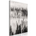 Canvas Nesting Ground (1-piece) Vertical - landscape of misty dark forest 130239 additionalThumb 2