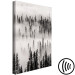Canvas Nesting Ground (1-piece) Vertical - landscape of misty dark forest 130239 additionalThumb 6
