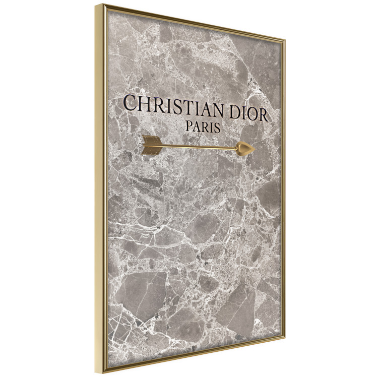 Poster Christian Dior - English text on an abstract marble background 130339 additionalImage 14