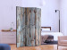 Room Divider Asian History (3-piece) - weathered bamboo pattern 132739 additionalThumb 2