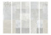 Room Divider Tiles II (5-piece) - composition with textured patterned tiles 132839 additionalThumb 3