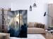 Folding Screen Rays in the Sky (3-piece) - bright sun amidst stormy clouds 132939 additionalThumb 4