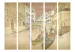 Room Divider Screen Gondolas in Venice II - city architecture and boats in a retro motif 133739 additionalThumb 3
