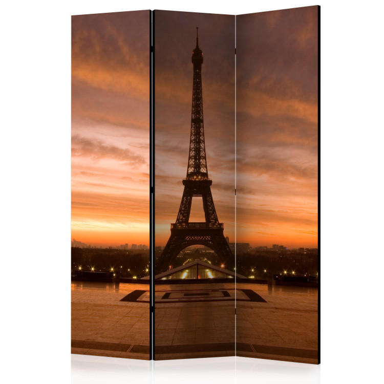 Room Divider Screen Eiffel Tower at Dawn - landscape scenery of sunrise in Paris 133839