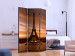 Room Divider Screen Eiffel Tower at Dawn - landscape scenery of sunrise in Paris 133839 additionalThumb 2