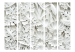 Room Separator Artistry of Nature II (5-piece) - white composition of floral ornaments 134339 additionalThumb 3
