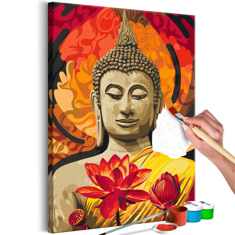 Paint by Number Kit Fiery Buddha 135439 additionalImage 3