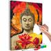 Paint by Number Kit Fiery Buddha 135439 additionalThumb 3
