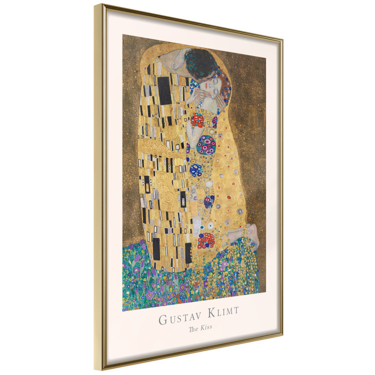 Poster Gustav Klimt - The Kiss - abstraction with a couple's kiss 136039 additionalImage 8
