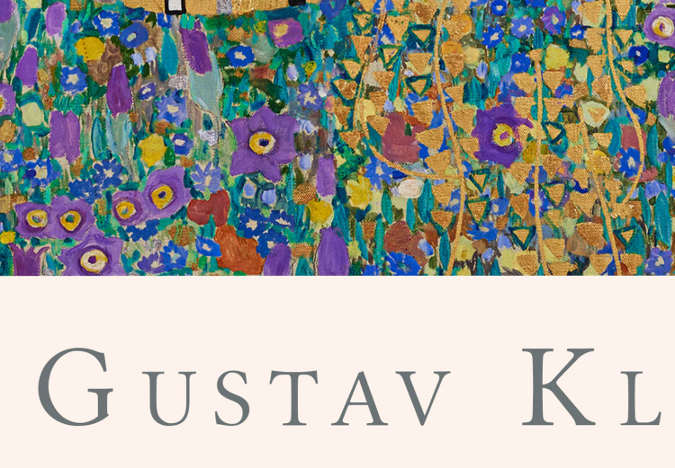 Poster Gustav Klimt - The Kiss - abstraction with a couple's kiss 136039 additionalImage 5