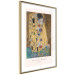 Poster Gustav Klimt - The Kiss - abstraction with a couple's kiss 136039 additionalThumb 2