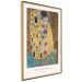 Poster Gustav Klimt - The Kiss - abstraction with a couple's kiss 136039 additionalThumb 8