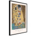 Poster Gustav Klimt - The Kiss - abstraction with a couple's kiss 136039 additionalThumb 3