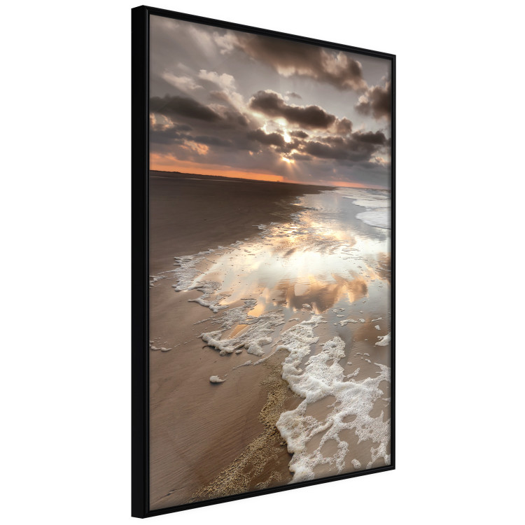 Wall Poster Dispersion of the Present - beach landscape against a sunset 138039 additionalImage 3