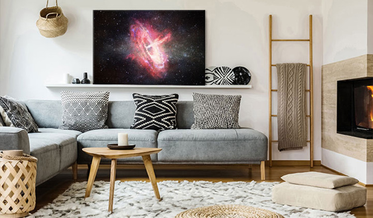 Acrylic print The Beginning - Graphics with a Supernova against a Cosmic Void Background 146439 additionalImage 3
