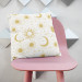 Decorative Microfiber Pillow Moon and flowers - composition in shades of yellow and white cushions 146739 additionalThumb 2