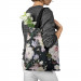 Shopping Bag Stately bouquet - rose and peony flowers on black background 147439 additionalThumb 3