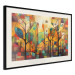 Wall Poster Colored Forest - A Geometric Composition Inspired by Klimt’s Style 151139 additionalThumb 2