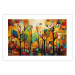 Wall Poster Colored Forest - A Geometric Composition Inspired by Klimt’s Style 151139 additionalThumb 9