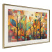 Wall Poster Colored Forest - A Geometric Composition Inspired by Klimt’s Style 151139 additionalThumb 8