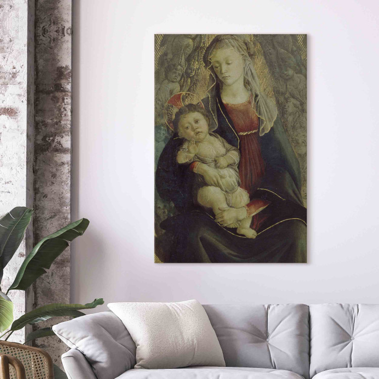 Reproduction Painting Madonna and Child in glory with angels 153139 additionalImage 11