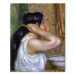 Art Reproduction Girl Combing her Hair 153539