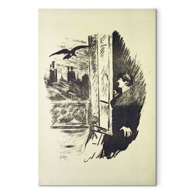 Art Reproduction Illustration for 'The Raven', by Edgar Allen Poe 156539 additionalImage 7