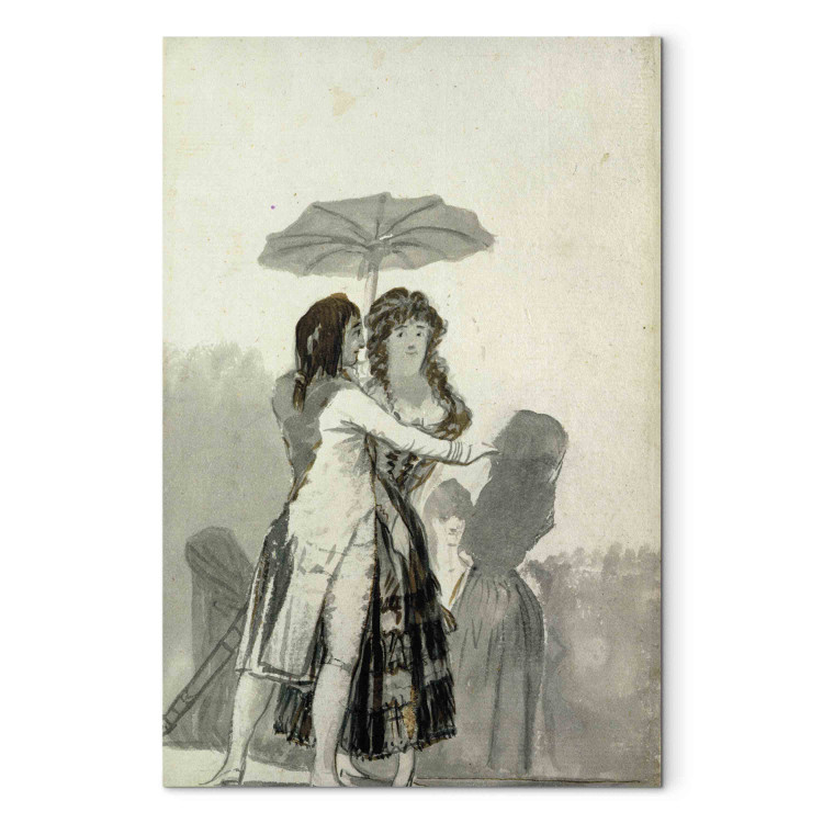 Reproduction Painting Couple with a Parasol 157239