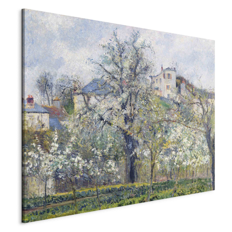 Art Reproduction The Vegetable Garden with Trees in Blossom, Spring, Pontoise 158439 additionalImage 2