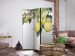 Folding Screen Lemons and Leaves - Citrus Fruits on a Tree [Room Dividers] 159539 additionalThumb 2