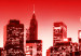 Canvas Red glow over New York 58439 additionalThumb 4