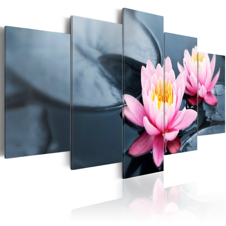 Canvas Art Print Waterlily dream 58639 additionalImage 2